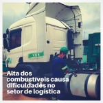 Alta dos combustíveis causa dificuldades no setor de logística