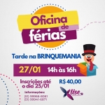 Oficina de férias Xlise