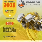 Convite Especial para a III FEILUB - Feira de Negócios de Lubrificantes e Graxas!