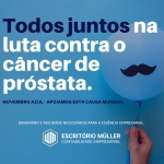 Escritório Müller apoia a campanha Novembro Azul