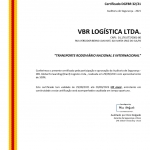 VBR recebe certificação da DHL Global Forwarding