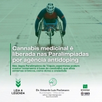 Cannabis medicinal é liberada nas Paralímpiadas por agência antidoping
