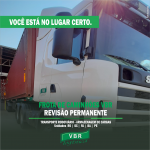 Frota de caminhões VBR - Revisão permanente