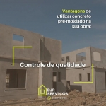 DJR Serviços - Vantagens de usar concreto pré-moldado na sua obra: controle de qualidade