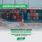 Armazenagem de cargas - Terminais VBR Logística